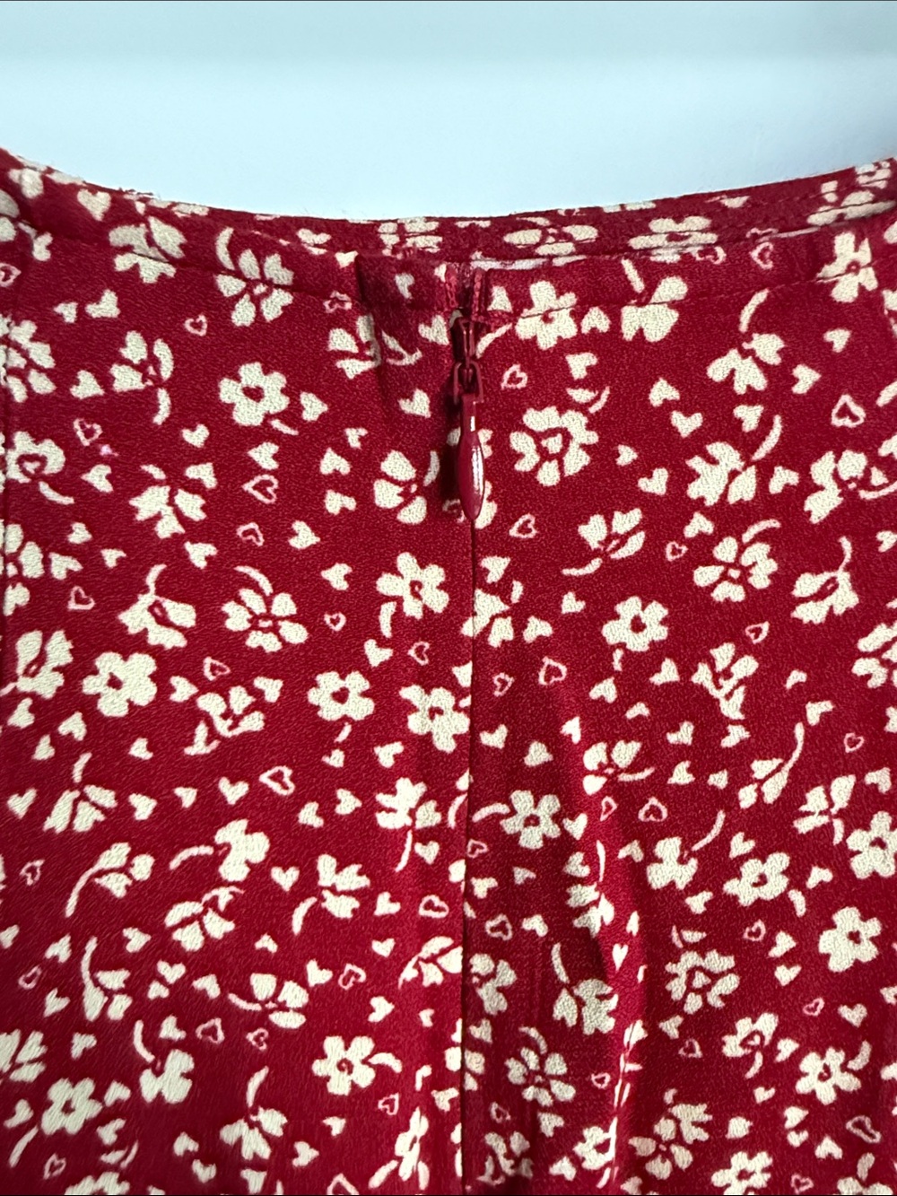 Reformation Red Floral Maxi Skirt - Picture 3 of 6
